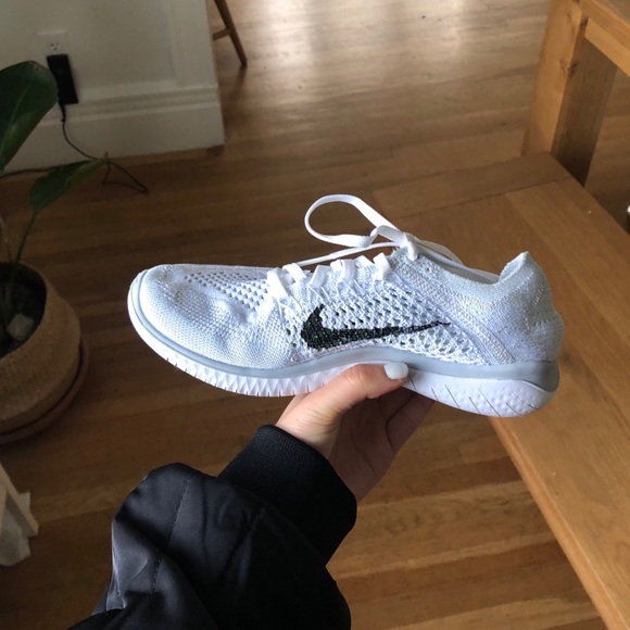 Nike Shoes - White Nike Free RN Flyknit